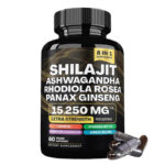 Shilajit Capsules: 15,250mg Energy Boost with Natural Ingredients