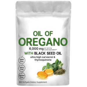 Micro Ingredients Oil of Oregano, 300 Softgel