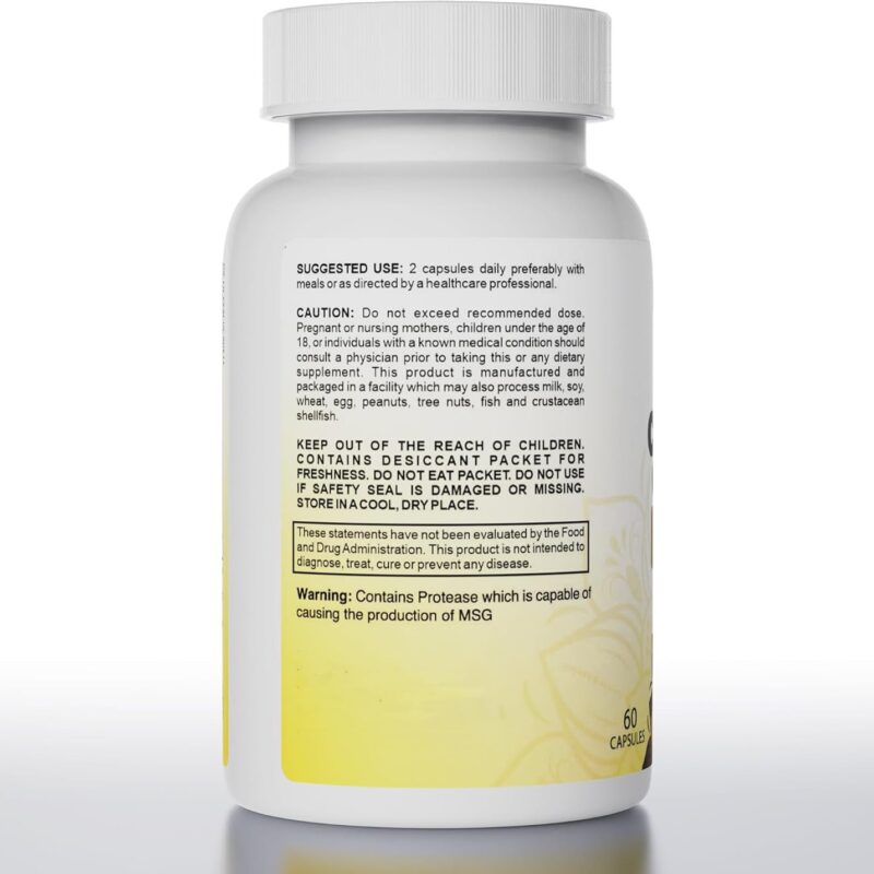 POTENT CANDIDA DETOX:Balanced Gut Health | 60 Capsules per Bottle - Image 3